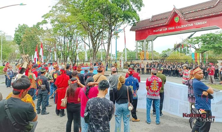 Aliansi Dayak Bersatu Minta Penghentian Transmigrasi dan Eksploitasi SDA di Bumi Tambun Bungai