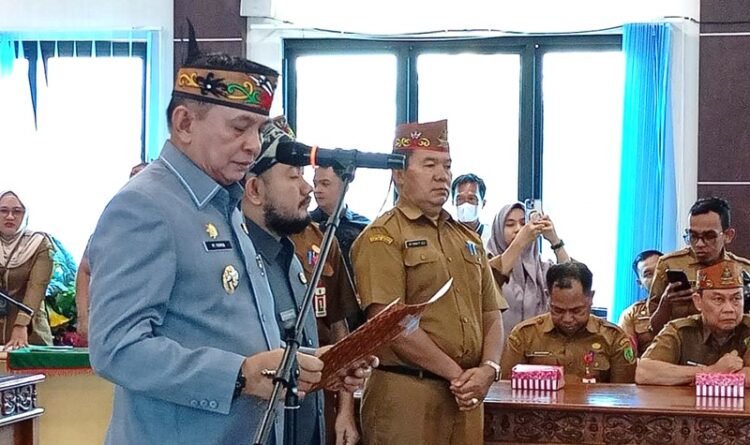 Pemkab Bartim Akan Naikkan Kesejahteraan Bagi Para Damang dan Mantir