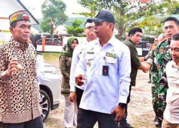 Achmad Zaini Dampingi Kemenkopolhukam Tinjau Sekolah Rakyat di Palangka Raya