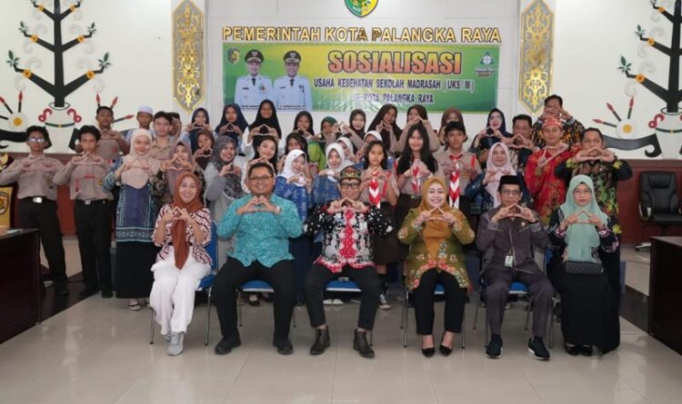 Bagian Kesejahteraan Masyarakat Setda Palangka Raya Ikut Tingkatkan Kesadaran Warga Sekolah Soal Pentingnya UKS