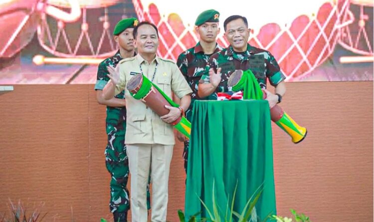 HUT TNI ke-80, Komando Daerah Militer XXII Tambun Bungai Laksanakan Bansos
