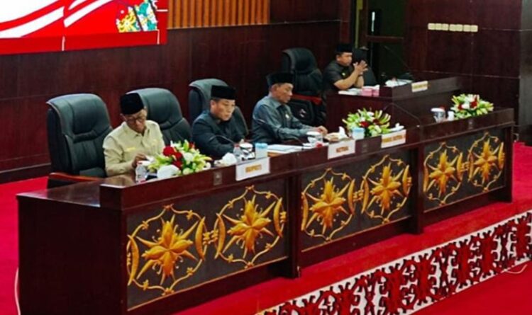 Ketua DPRD Mura Pimpin Rapat Paripurna ke 1 Masa Sidang III Tahun 2025
