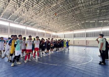 66 Anak Usia Dini Ikuti Seleksi Timnas Futsal di Palangka Raya