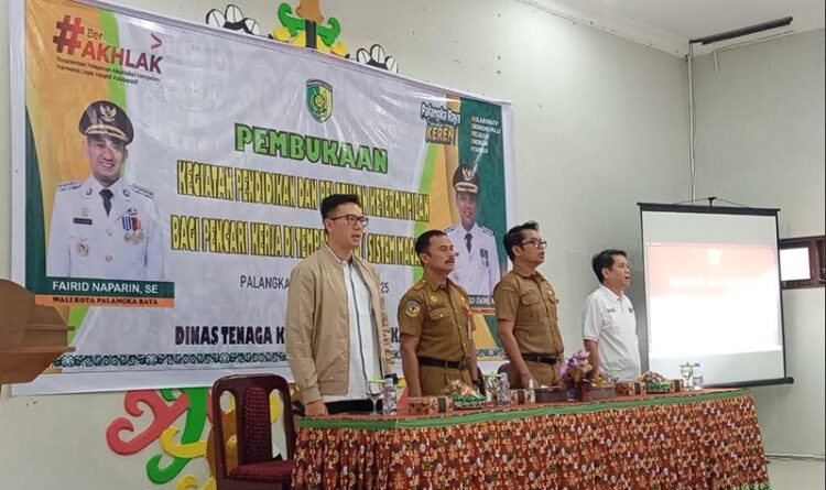 Pencari Kerja di Palangka Raya Dapat Pelatihan Sekaligus Magang