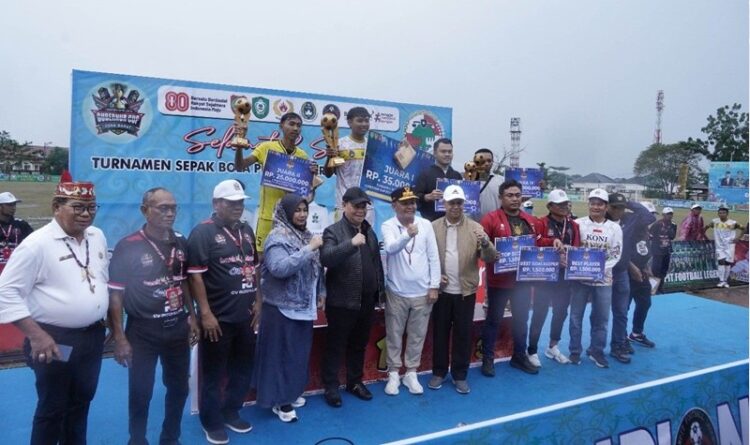 Gubernur Kalteng Dorong Pengembangan Sepak Bola Lewat Gubernur Cup 2025