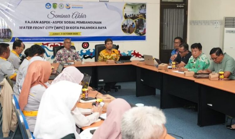 Pemko Palangka Raya Kaji Aspek Sosial Pembangunan WFC