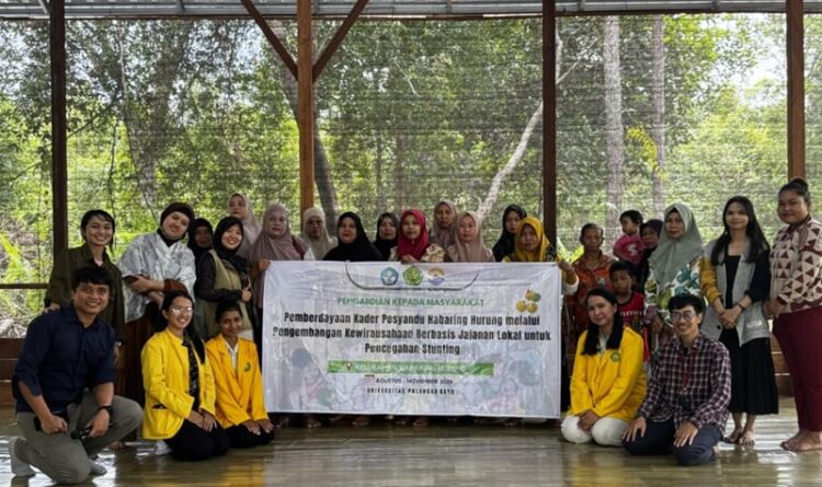 UPR Latih Ibu Posyandu Olah Terong Asam Jadi Jajanan Sehat Cegah Stunting