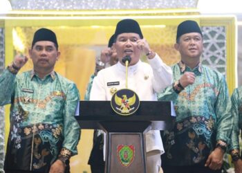 Agustiar  Tegaskan Pentingnya Pembinaan Generasi Qur`ani saat Buka MTQH XXXIII