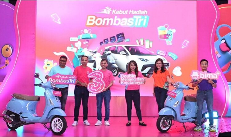 IOH lewat Tri Bagikan Ribuan Hadiah di Program Kebut Hadiah BombasTri