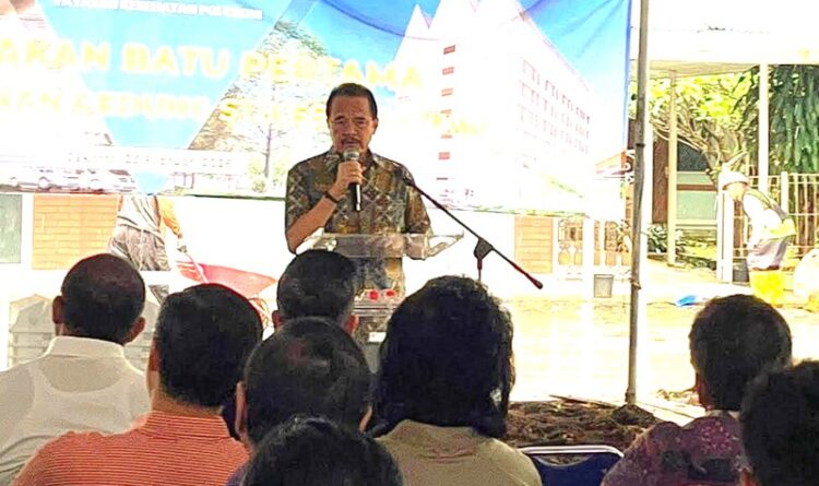 Ini kata Teras Narang Tentang Peletakan Batu Pertama Gedung STIKES PGI