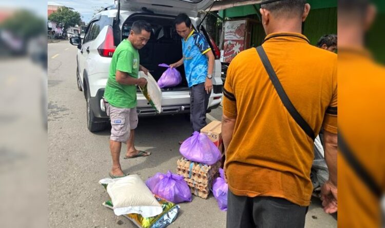 Wujud Kepedulian Wakil Rakyat, Legislator Demokrat Barito Utara Bantu Korban Kebakaran Kelurahan Lanjas