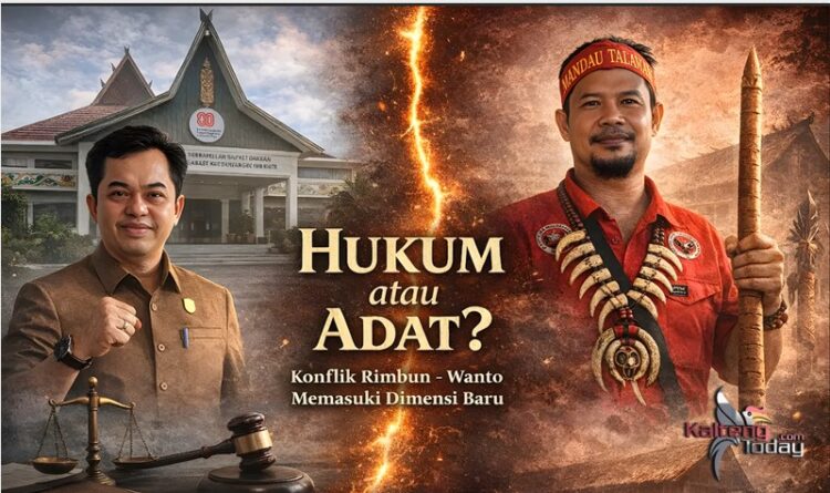 Wanto Tantang Ketua DPRD Kotim Lakukan Sumpah Adat Dayak