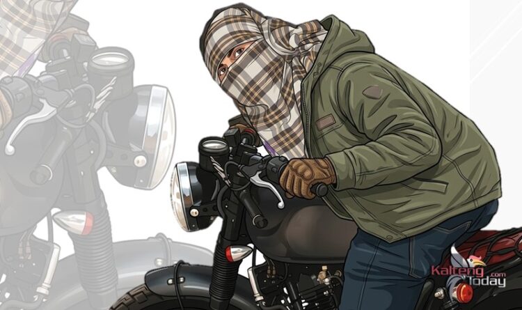 Waktu Sahur, Pencuri di Ampah Kota Gasak Motor