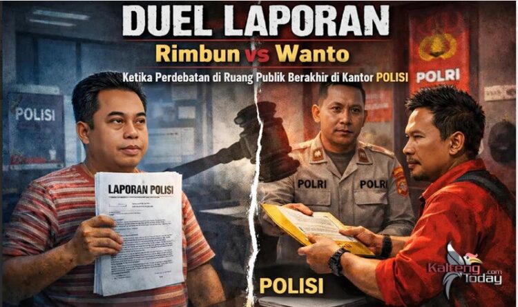 Editorial : Rimbun VS Wanto dan Tradisi Saling Lapor