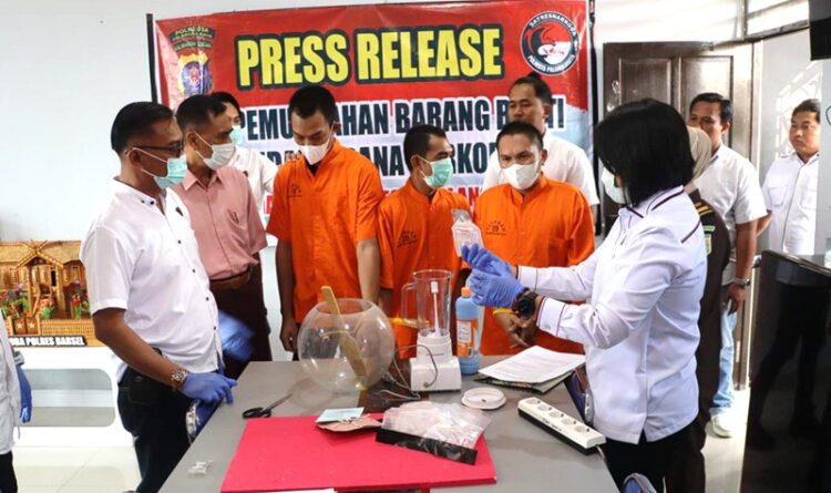 Barang Bukti Narkotika Dimusnahkan dengan Blender, Polisi Pastikan Transparansi
