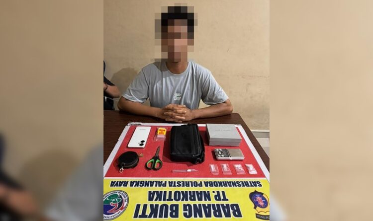 Setelah Ketahuan Sembunyikan Sembilan Paket Sabu dalam Bungkus Rokok, HA Ditangkap Polisi