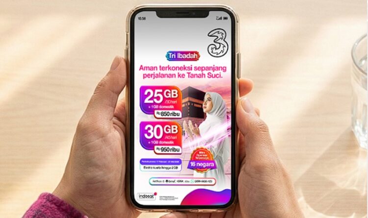 Indosat Lewat Tri Siapkan Paket Khusus Haji 2026, Cakup 16 Negara