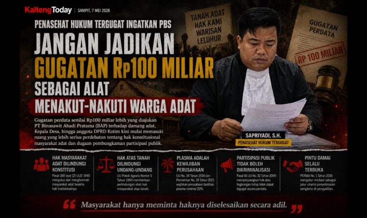 Penasehat Hukum Tergugat Ingatkan PBS