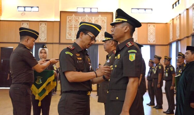 Kejati Kalteng Rotasi Pejabat, Kajari Barut dan Mura Resmi Dilantik