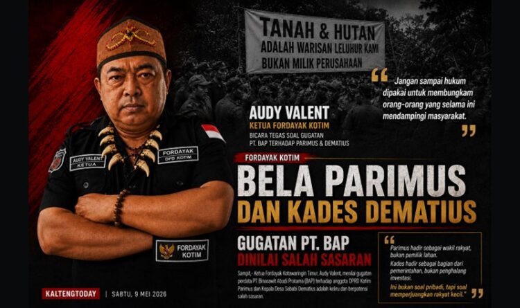 Fordayak Kotim Bela Parimus dan Kades Dematius : Gugatan PT. BAP Dinilai Salah Sasaran