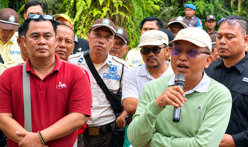 Di Ambang Benturan Fisik : Warga dan Agro Indomas Berhadap-hadapan di Lahan Sengketa