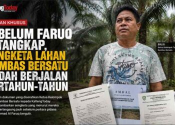 Sebelum Faruq Ditangkap, Sengketa Lahan Kambas Bersatu Sudah Berjalan Bertahun-Tahun