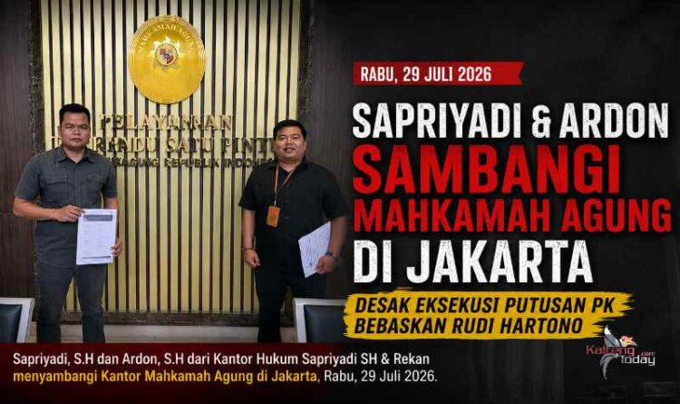 Menang PK di Mahkamah Agung, Rudi Hartono Masih Tertahan di Lapas, Kuasa Hukum Desak Eksekusi Putusan