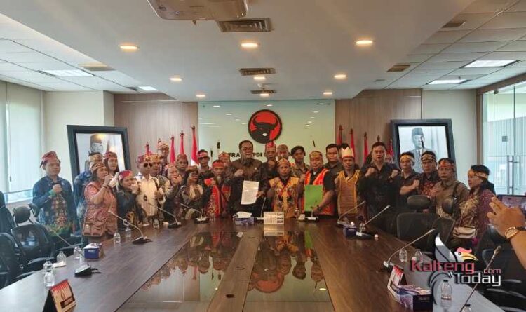 Warga Adat Kotim Tagih Hak Tanah di DPR RI, Sigit Minta Hentikan Kriminalisasi !!!