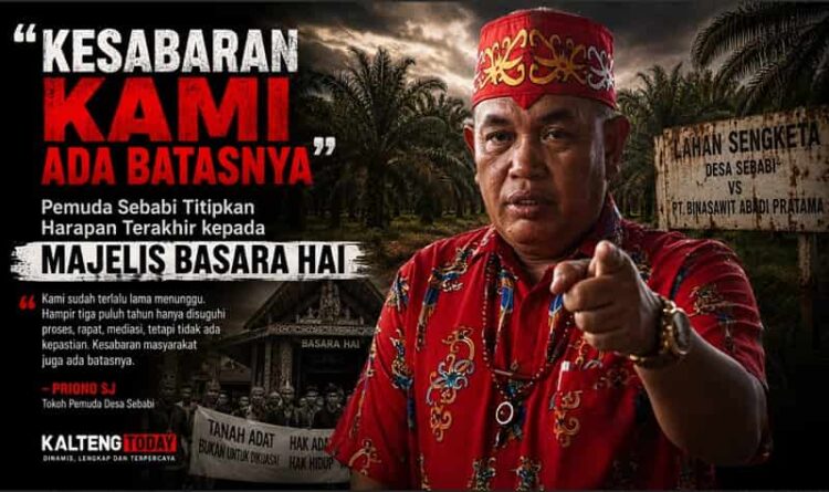 "Kesabaran Kami Ada Batasnya" — Pemuda Sebabi Titipkan Harapan Terakhir kepada Basara Hai