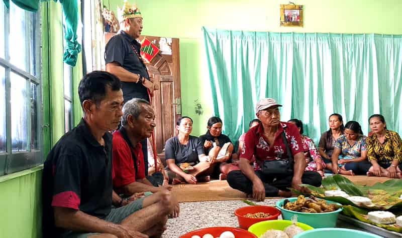 Di Tengah Gugatan Perdata, Damang Talawang Tetap Menyalakan Api Adat Lewat Ritual Tolak Bala di Desa Sebabi