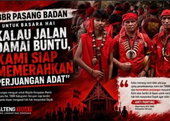 Pasukan Merah Pasang Badan Untuk Basara Hai : "Kalau Jalan Damai Buntu, Kami Siap Memerahkan Perjuangan Adat"