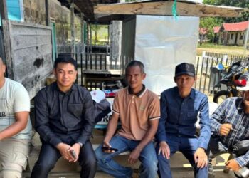 Kunjungi Desa Haragandang, Anggota DPRD Barito Utara Patih Herman AB Desak Pembenahan Nakes