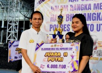 Kapolres Cup 2024 Cetak Atlet Voli Nasional Berbakat Baru