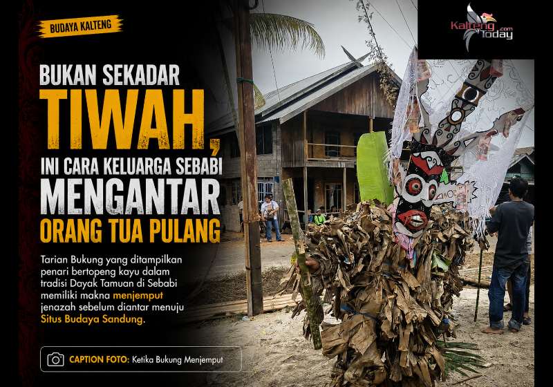 Bukan Sekadar Tiwah, Ini Cara Keluarga Sebabi Mengantar Orang Tua Pulang