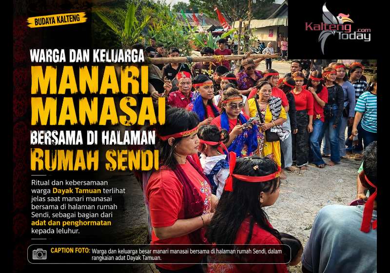 Bukan Sekadar Tiwah, Ini Cara Keluarga Sebabi Mengantar Orang Tua Pulang