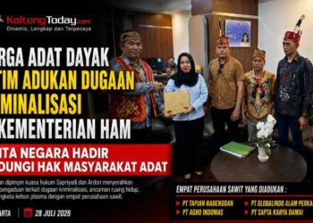 Warga Adat Dayak Kotim Adukan Dugaan Kriminalisasi ke Kementerian HAM, Minta Negara Hadir Lindungi Hak Masyarakat Adat