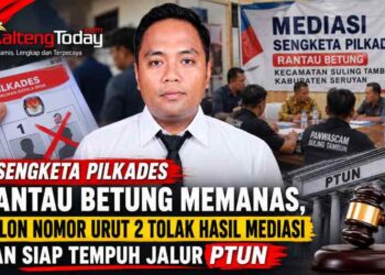 Sengketa Pilkades Rantau Betung Memanas, Calon Nomor Urut 2 Tolak Hasil Mediasi dan Siap Tempuh Jalur PTUN