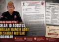 Basara Hai Takian Petak Digelar 10 Agustus, Sembilan Mantir Adat Jadi Syarat Mutlak Persidangan