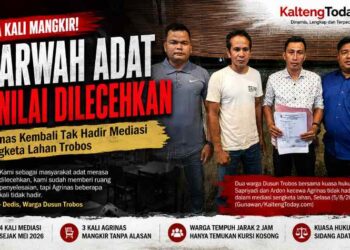 Tiga Kali Kursi Kosong Agrinas, Marwah Adat Trobos Dipertaruhkan