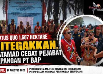 Status Quo 1.607 Hektare Ditegakkan, Batamad Cegat Pejabat Lapangan PT BAP