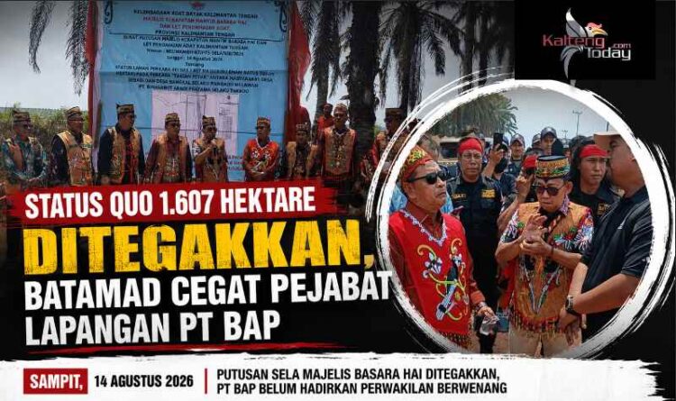 Status Quo 1.607 Hektare Ditegakkan, Batamad Cegat Pejabat Lapangan PT BAP