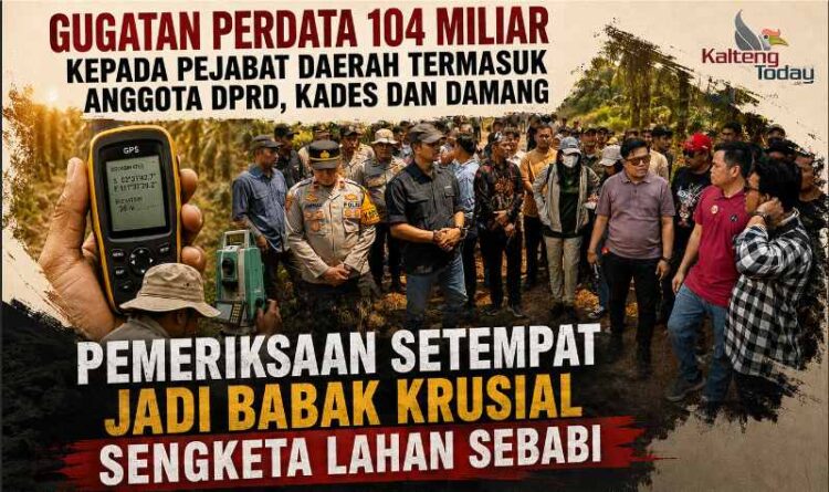 Pemeriksaan Setempat Jadi Babak Krusial Sengketa Lahan Sebabi Dan Gugatan Perdata 104 Miliar Kepada Pejabat Daerah