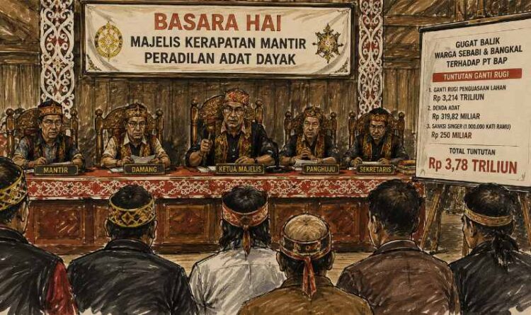 Pakai Rumus PT BAP, Warga Sebabi Ajukan Gugat Balik Rp3,78 Triliun di Basara Hai