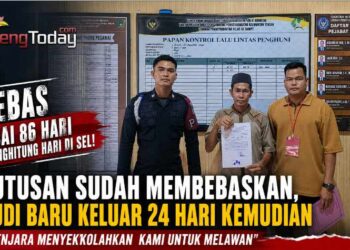 Putusan Sudah Membebaskan, Rudi Baru Keluar 24 Hari Kemudian: “Penjara Menyekolahkan Kami untuk Melawan”