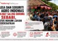 Massa dan Sekuriti PT Agro Indomas Terlibat Saling Dorong di Sebabi, Status Hukum Lahan Diperdebatkan