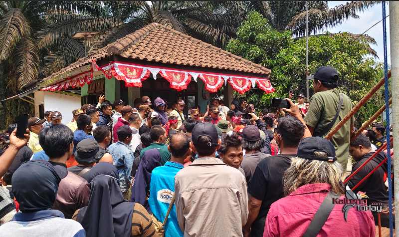Massa dan Sekuriti PT Agro Indomas Terlibat Saling Dorong di Sebabi, Status Hukum Lahan Diperdebatkan