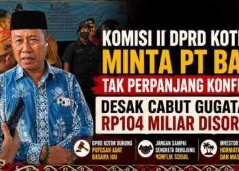 Komisi II DPRD Kotim Minta PT BAP Tak Perpanjang Konflik, Desak Cabut Gugatan Rp104 Miliar