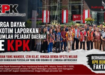 Warga Dayak di Kotim Laporkan Sejumlah Pejabat Daerah Ke KPK