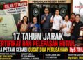 17 Tahun Jarak Sertifikat dan Pelepasan Hutan, Lima Petani Sebabi Gugat Dua Perusahaan Rp5 Triliun