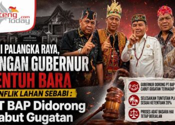 Dari Palangka Raya, Tangan Gubernur Sentuh Bara Konflik Lahan Sebabi : PT BAP Didorong Cabut Gugatan